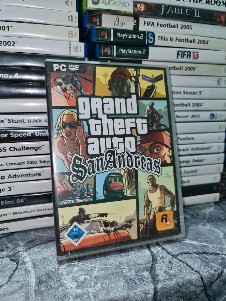 Grand Theft Auto San Andreas PC DVD in Uetze