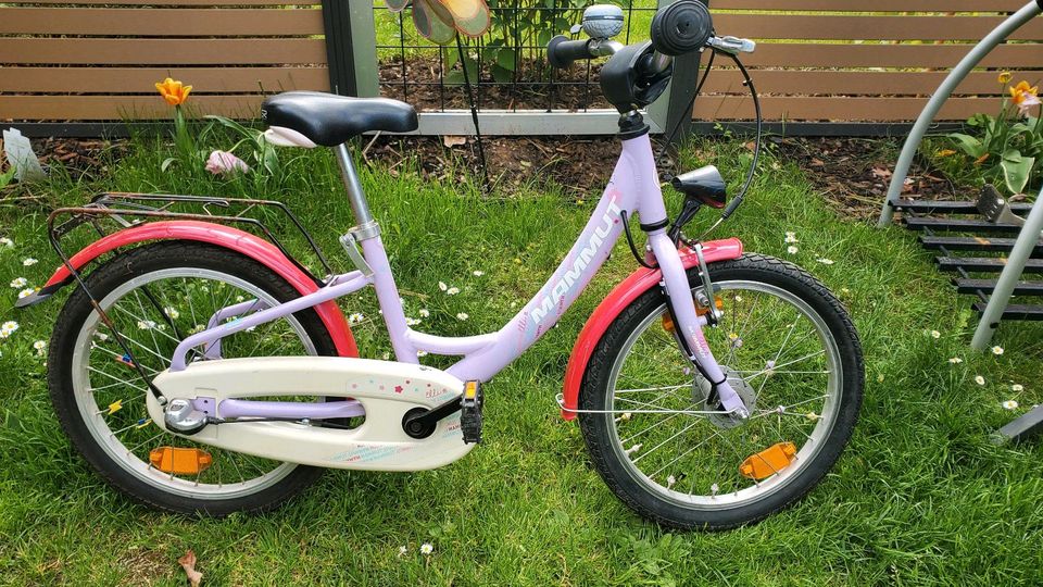 18 Zoll Mädchen Fahrrad 3 Gang Schaltung der Marke Mammut in Frankfurt am Main