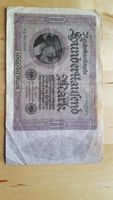 Reichsbanknote Hunderttausend Mark Niedersachsen - Friedland Vorschau