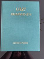 F. Liszt Rhapsodien Edition Peters Noten Klavier wie neu Hessen - Bad Homburg Vorschau