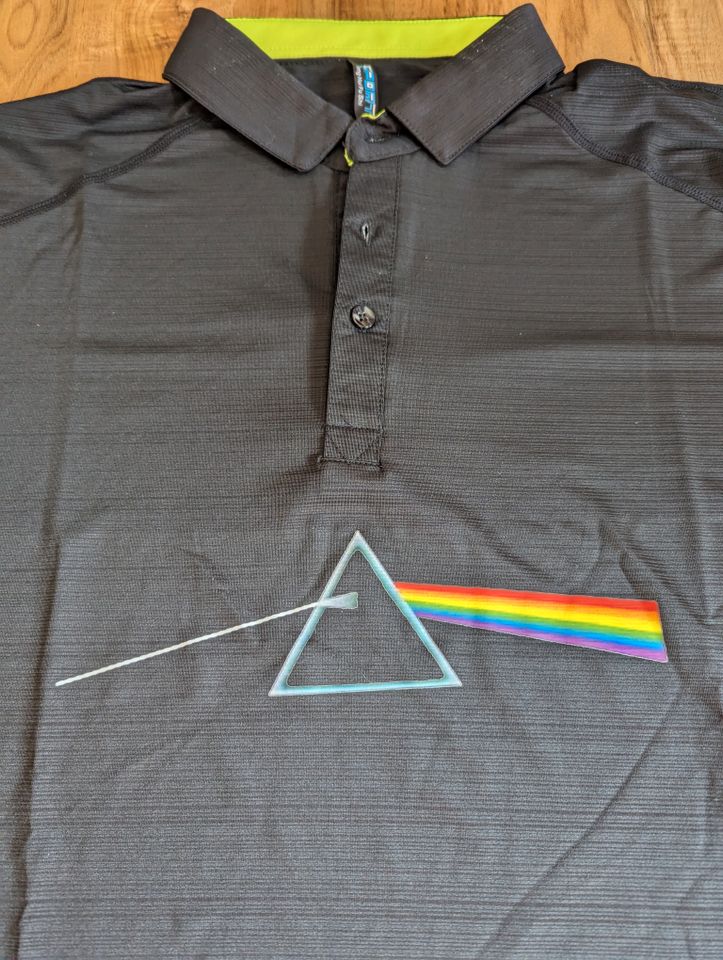 Pink Floyd The Dark Side Of The Moon Polo Shirt M -NEU- in Langsur