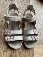 Sandalen Elefanten Leder Mädchen 29 beige rosa Blumen Klett Hamburg-Nord - Hamburg Fuhlsbüttel Vorschau