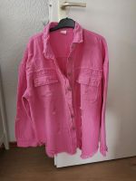 Damen Jeansjacke/ Übergangsjacke Pink Größe XXL Hessen - Raunheim Vorschau