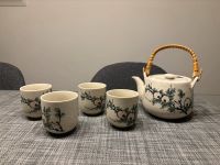 Teekanne Tassen Set  asiatisch bemalt Bayern - Salching Vorschau