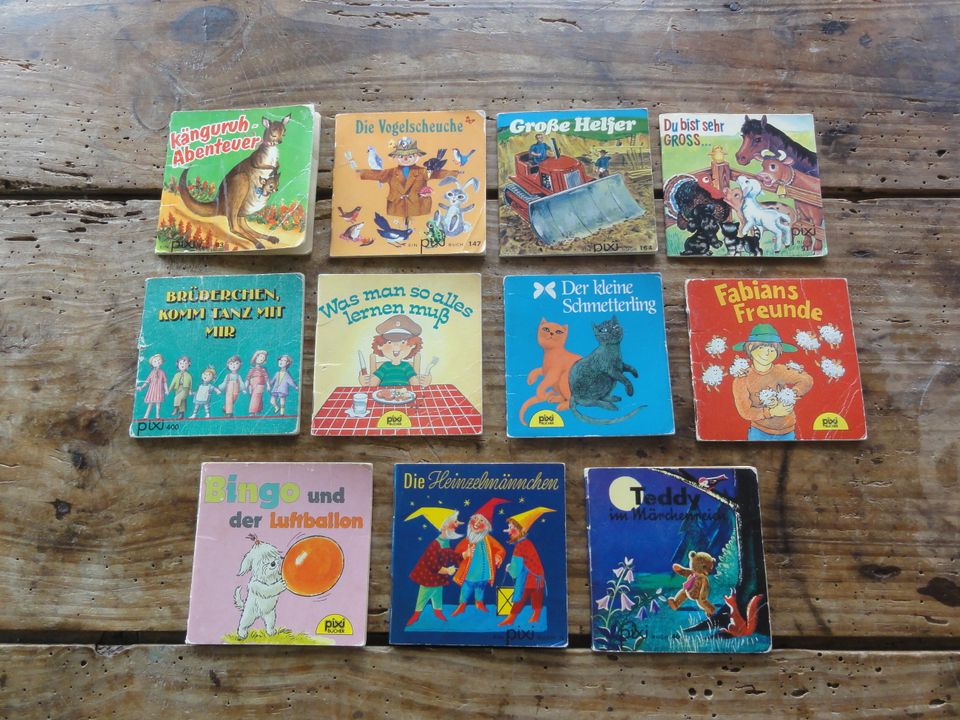 Pixi Kinder Bücher Konvolut Sammlung alt Vintage 50er 70er 80er in Krefeld