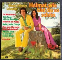 LP Vinyl Renate & Werner Leismann - Heimat, wie bist du so schön Bayern - Harsdorf Vorschau