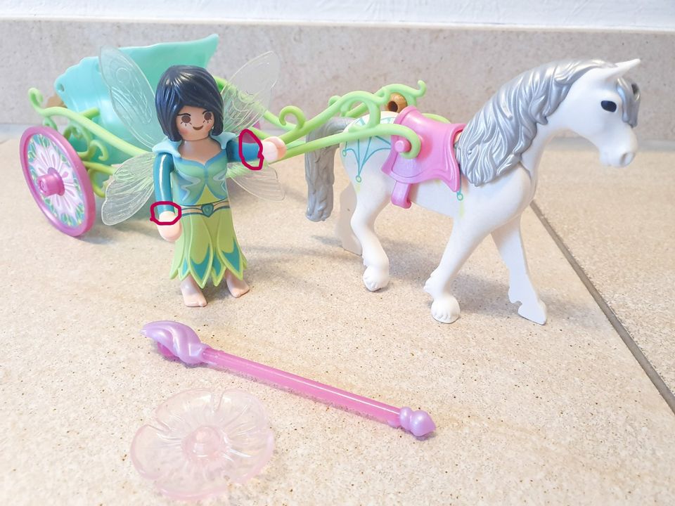 Playmobil Fairies 5446 Einhornkutsche mit Schmetterlingsfee in Rheine