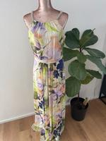 Esprit langes Sommerkleid Abendkleid 36 bunt Creme Schmucksteine Bayern - Bad Füssing Vorschau