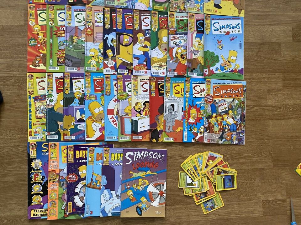 Simpsons Comics 32-75 in Chemnitz