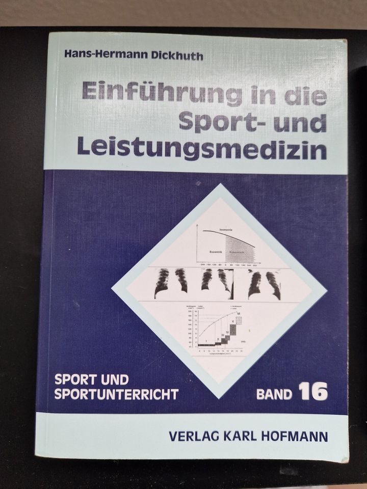 Bücher für das Sportstudium (u.a. Sportmedizin, Anatomie) in Osthofen