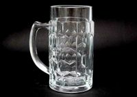 ☀️ alter "rastal" Glas Bierkrug - 0,5 Liter Nürnberg (Mittelfr) - Gebersdorf Vorschau