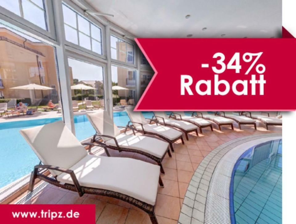 Gutschein buchen Kurzurlaub Usedom 4* Hotel Kaiser Spa Reise Deal in Hamburg