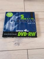 Platinum DVD-RW 4,7 GB 4x, 5er Pack Nordrhein-Westfalen - Dormagen Vorschau