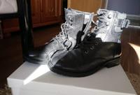 Schuhe Damenschuhe Stiefeletten  Halbschuhe Schwarz Gr:39 Bayern - Traunstein Vorschau