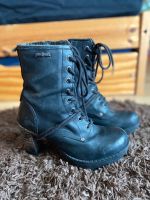 Boots Stiefel Schuhe gothic Leder cosplay 38 new rock Niedersachsen - Burgdorf Vorschau