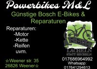 ☆Powerbikes Weener Günstige Bosch E-Bikes und Reparatur☆ Niedersachsen - Weener Vorschau