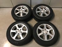 4 x ALUFELGEN + 195/65R15 M+S WINTERREIFEN VW/ AUDI 5x112 NR. 211 Nordrhein-Westfalen - Siegen Vorschau