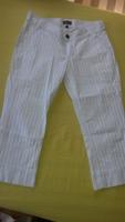 Mexx 3/4 Capri Stoff-Hose, weiß m. Nadelstreifen, Gr. 38 Bayern - Kasendorf Vorschau