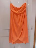 Trägerloses Kleid/Midikleid/oranges Kleid/Partykleid Orange XS Bayern - Kulmain Vorschau