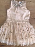 Creamie Kleid mit Pailletten und Kragen Gr 104 Berlin - Lichterfelde Vorschau