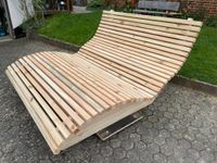 Gartenliege Waldsofa Holzliege Breite 1,80m ergonomischer Rücken Hessen - Felsberg Vorschau