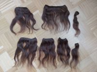 Clip-on set 7stück Echthaar Extensions Haarverlängerung Darkbrown Altona - Hamburg Groß Flottbek Vorschau