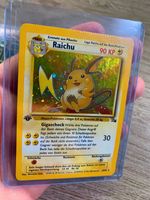 Pokemon Karte - Raichu 1 Edition Crimp Error - Top Zustand - Base Baden-Württemberg - Heilbronn Vorschau