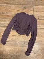 Cooles Shirt Oberteil mit Falten und Mesh in kühl violett lila Bayern - Frensdorf Vorschau