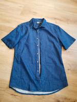 ASOS Jeans Hemd blau Stretch L kurzarm Saarland - Schiffweiler Vorschau