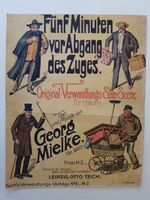 Original Verwandlungs Solo Szene Georg Mielke OttoTeich ca1900 Baden-Württemberg - Leonberg Vorschau