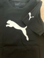 PUMA Tshirt schwarz Logo print weiß Bayern - Dietersburg Vorschau