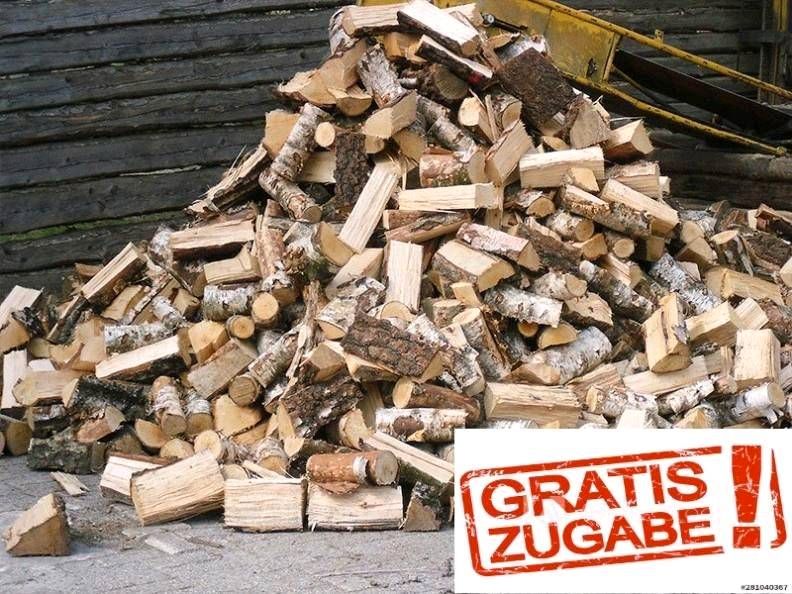 Brennholz/Kaminholz Buche/Eiche/Birke - Anmachholz GRATIS dazu in Küstriner Vorland