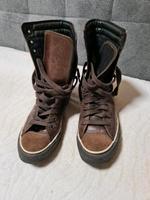 Convers Chucks Leder braun High Hessen - Offenbach Vorschau