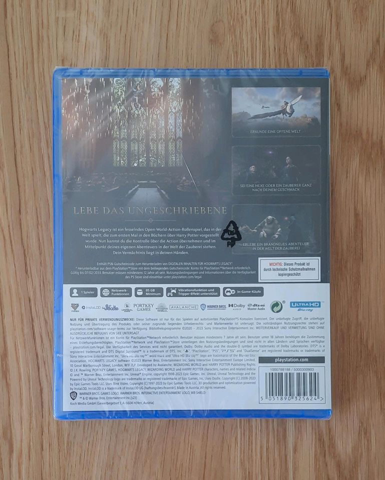 Hogwarts Legacy PS5, Playstation 5 Neu & OVP in Waldsee