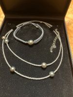 Gellner Set Tahiti Perle Bergkristall Silber 925  Armband Kette Bayern - Anger Vorschau