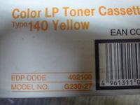 Color LP Toner Cassette Type 140 Black, Yellow, Magenta Niedersachsen - Braunschweig Vorschau