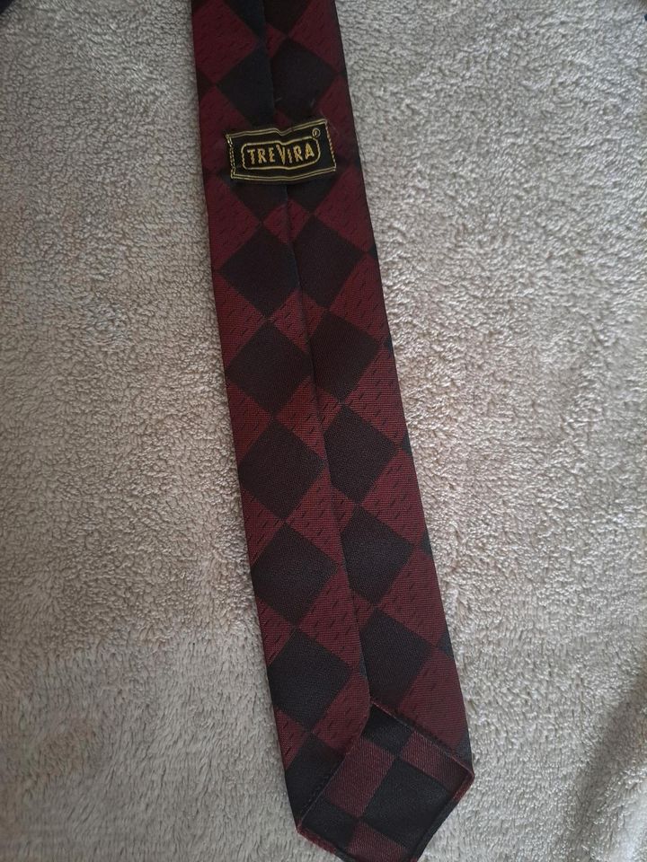 Drei Krawatten gemustert kariert - Vintage in Stuttgart
