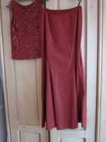 Rotes 3 tgl. Abendkleid Gr. 40 zu verkaufen. Schleswig-Holstein - Winseldorf Vorschau