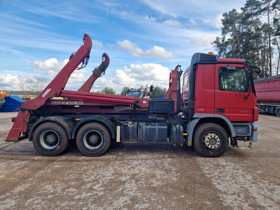 Mercedes 2641 Lkw Actros Abroller Absetzer 26T. Abrollkipper in Heilsbronn