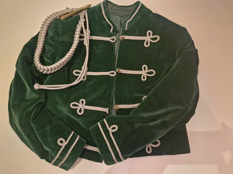 Gardekostüm Jacke grün Damen Vintage 70/80er Jahre Karneval in Köln