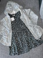 Next ✔️ süßes Kleid grau & Sweatshirt Jacke neu ✔️ 110 Bayern - Glonn Vorschau