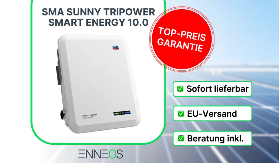 SMA Sunny Tripower 10.0 Smart Energy Hybrid Wechselrichter, 10 kW in Bünde