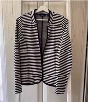 Blazer Jacke Sweatblazer NEUwertig 38 Tom Tailor blau weiß Kr. Dachau - Röhrmoos Vorschau