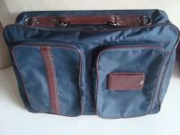 kleiner Wochenend- Koffer dunkelblau Textil mit Lederimitat Nordrhein-Westfalen - Erkrath Vorschau