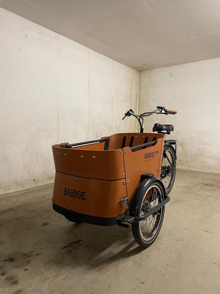 Babboe Curve Mountain 500W Lastenrad e Bike | ca 90Km | wie NEU in Dresden