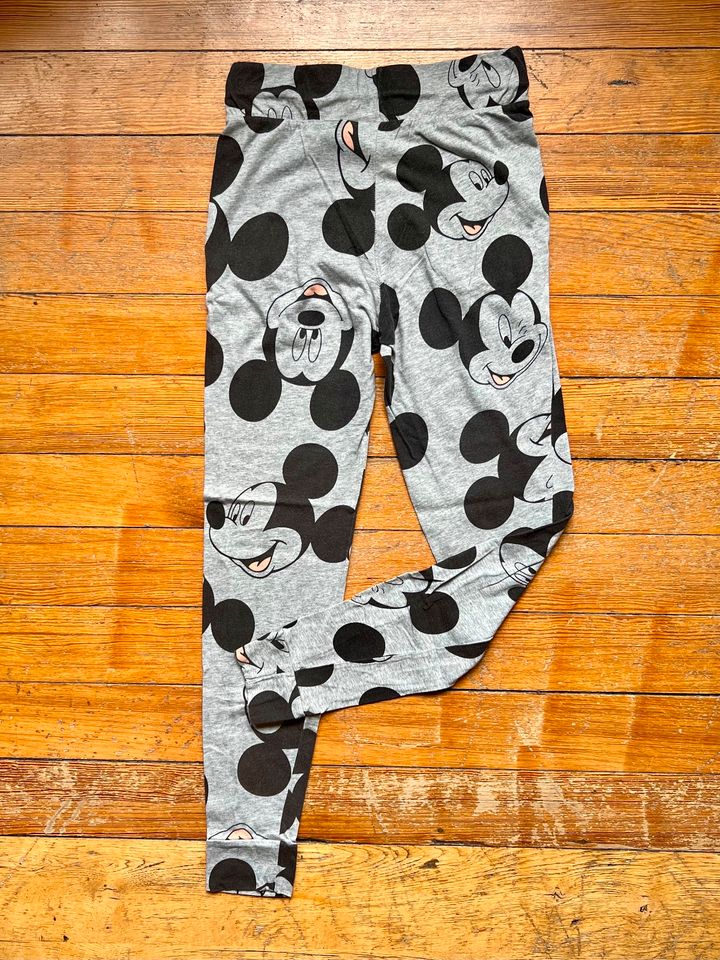 H&M Divided Mickey Mouse Leggings in grau, Größe XS, selten getra in Saarbrücken