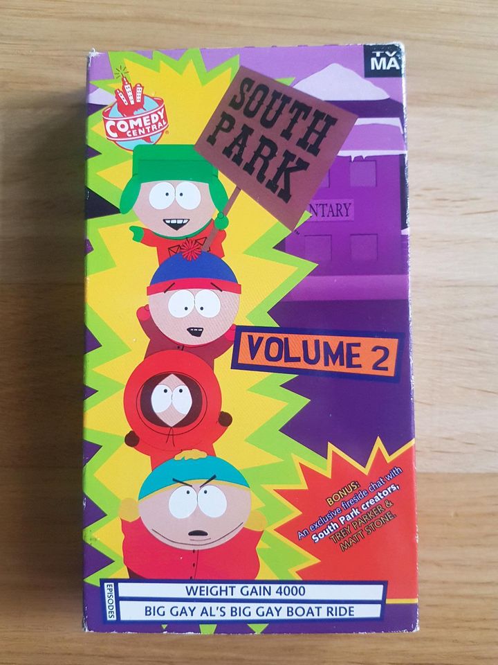 VHS South Park 2 Weight Gain 2000 Big Gay Al's Big Gay Boat Ride in Wiesbaden