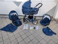 Bergsteiger Capri 3 in 1 Kombikinderwagen in blau Baden-Württemberg - Eschbronn Vorschau