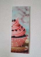 30x80 cm Glasbild Cupcake Bild Glas rosa türkis Nordrhein-Westfalen - Kirchlengern Vorschau