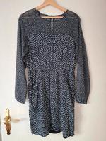 Kleid edc Gr. 40/42 blau/schwarz/weiß Sachsen - Kreischa Vorschau